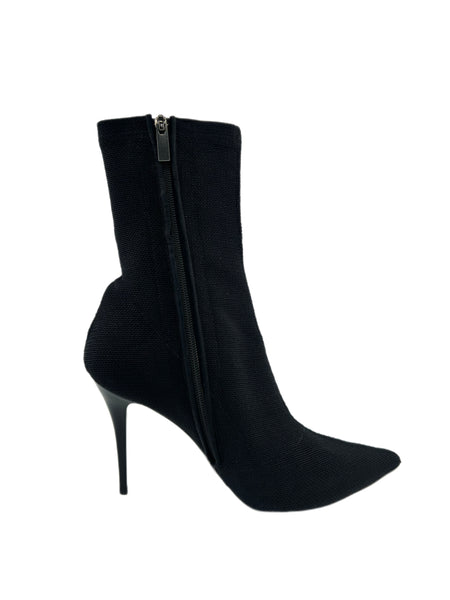 Marina Rinaldi Women's Black Labiale High Heel Ankle Length Boots Size 10 NWB