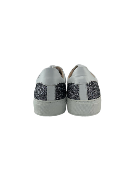 Marina Rinaldi Women's Bianco Labrador Embellished Sneakers NWB