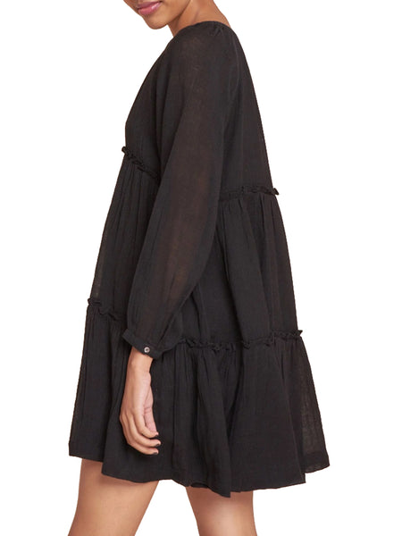 ROBERTA ROLLER RABBIT Women's Black Lalana Dress $185 NEW