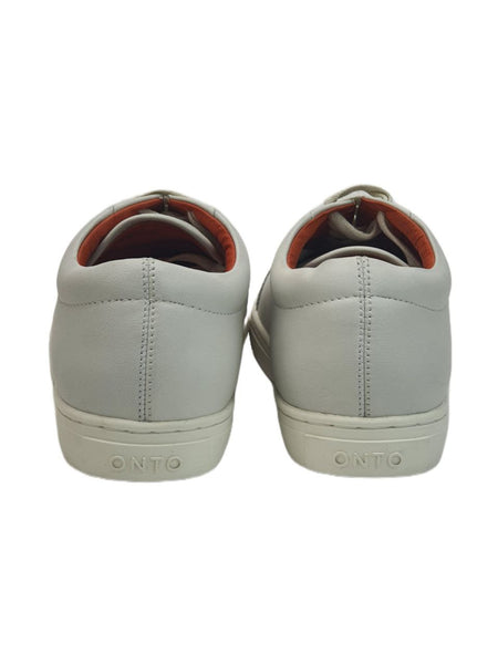 ONTO Men's White Lewis Sleek Lace Up Sneakers #Lws NWB