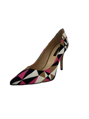 Marina Rinaldi Women's Fuchsia Libeccio Pointed Toe Pumps Size 10 NWB