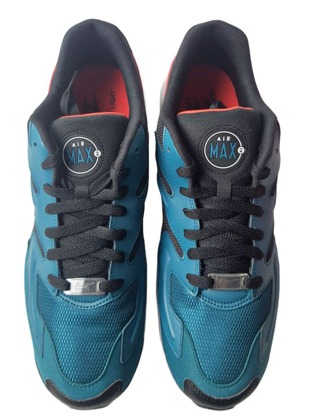 NIKE Men's Black Air Max 2 Light Sneakers #AO1741 12 NWB