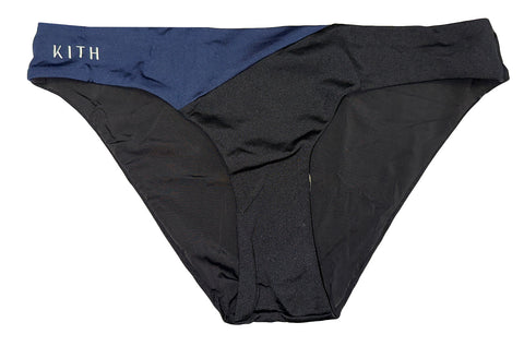 ONIA X KITH Women's Black/Navy Lily Bikini Cut Swimsuit Bottoms NWT