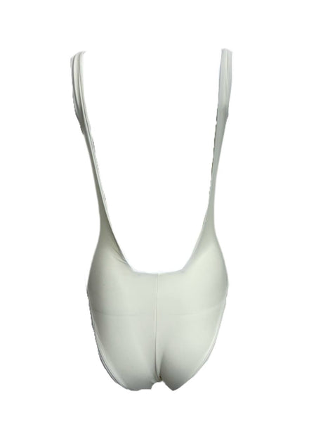 OOKIOH Cream Lisbon One Piece Swimsuit Size XS NWT