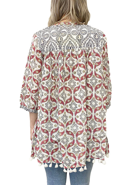 ROBERTA ROLLER RABBIT Women's Banta Serafina Tunic $148 NEW