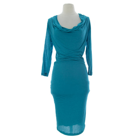 VELVET by Graham & Spencer Women's Capri Long Sleeve Cowl Neck Dress S $162 NEW