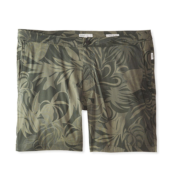 ONIA Men's Guya Canopy Calder 7.5" Printed Swim Trunks MS01CPN $195 NWT