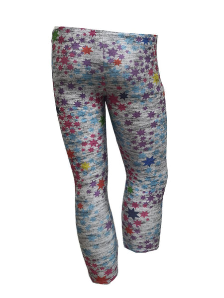 TEREZ Girl's Grey Confetti Craze Leggings #4038704 4 Years NWT