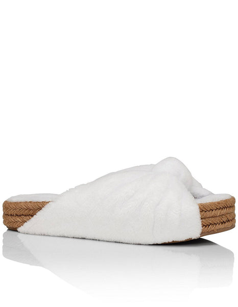 MARA & MINE Women's White Carmen Terry Cloth Espadrilles NEW
