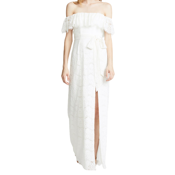 YUMI KIM Women's White Maribella Maxi #DR18093 NWT