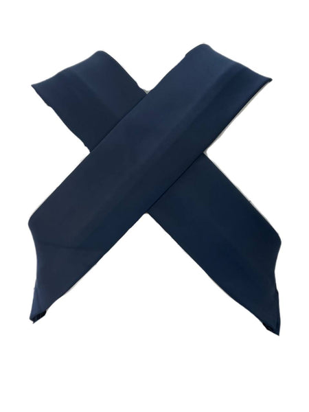 SOLACE London Navy Mayoa Criss Cross Back Top Size US 4 NWT