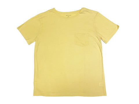 ROBERTA ROLLER RABBIT Men's Yellow Raja Pocket T-Shirt Sz M $45 NEW