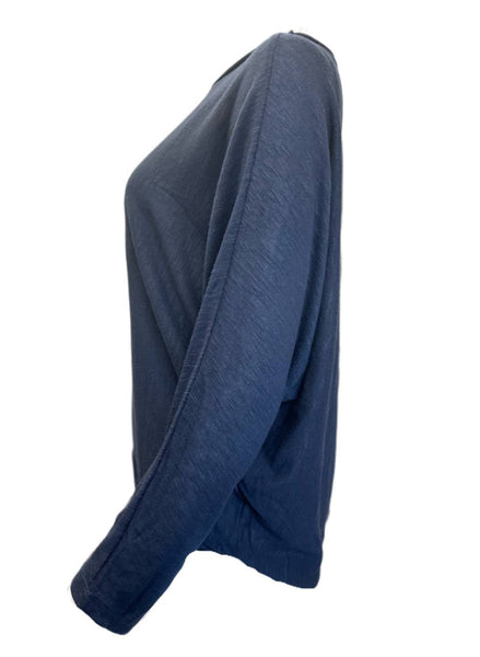 Sweet Romeo Women's Midnight Dolman Sleeve Top Size Medium NWT