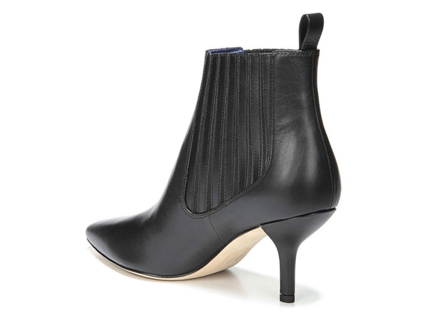 DIANE VON FURSTENBERG Women's Black Mollo Chelsea Bootie $348 NEW