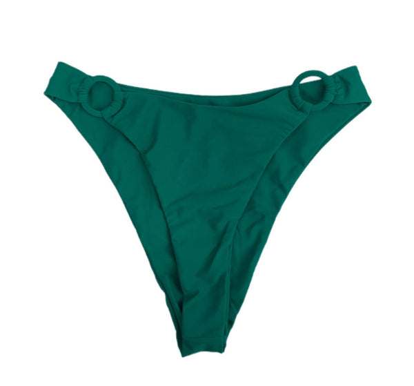 OOKIOH Green Monaco Swim Bottom Size S NWT