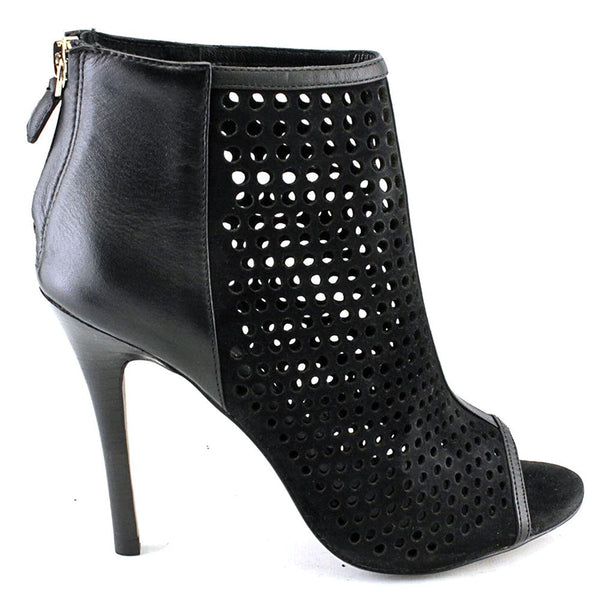 REBECCA MINKOFF Women's Moss Too Black Perforated Booties $295 NIB