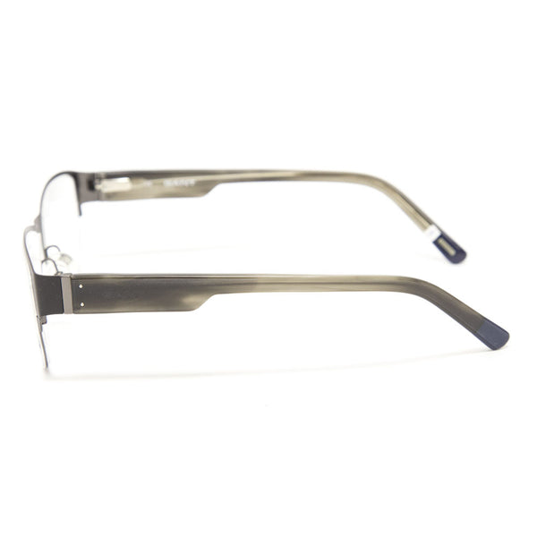 Gant Nicholas Semi-Rimless Oblong Eyeglass Frames 54mm - Satin Black NEW