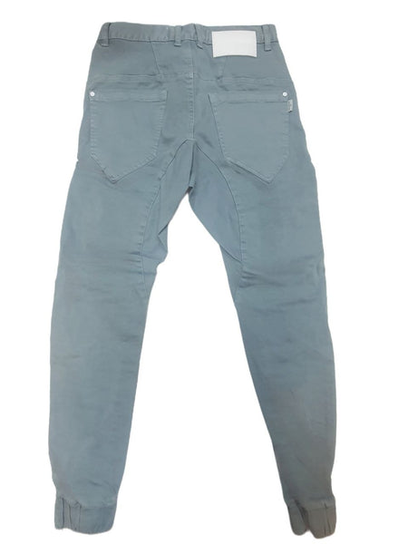 NENA&PASADENA Men's Grey Ripped Flight Pant #NPMFP004 NWT