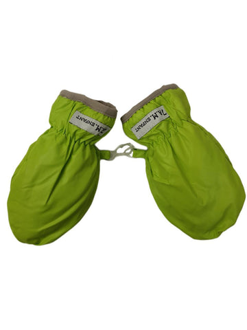 7AM Kid's Green Classic Warm Winter Mittens #MT100 NWT