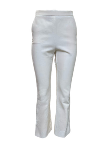 Max Mara Women's White Nepeta Straight Leg Pants Size 6 NWT