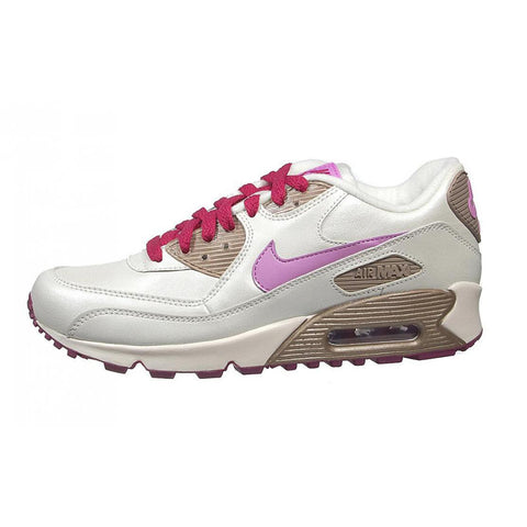 NIKE Big Kid Girls Sail/Violet/Zinc Air Max 90 CL Sneakers 312153 $90 NIB