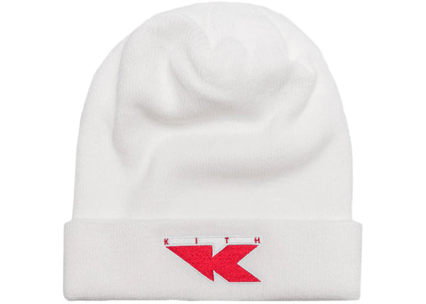 NIKE X KITH White Take Flight Beanie AH9954 One Size NWOT