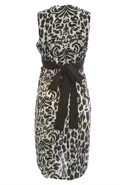 OLIAN Maternity Women's Multi Floral & Animal Print  A-Line Dress $130 NWT