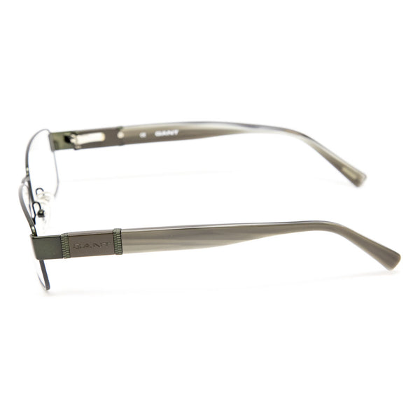 Gant Owens Rectangular Metal Eyeglass Frames 53mm - Satin Olive NEW