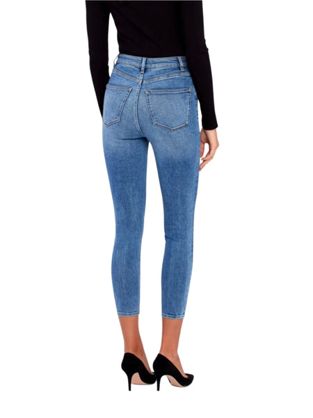 DL1961 Women's Oakland Chrissy Cropped Ultra High Rise  Skinny Jeans Size 24 NWT