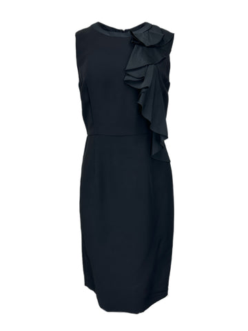 Max Mara Women's Black Oggetti Sheath Dress Size 8 NWT