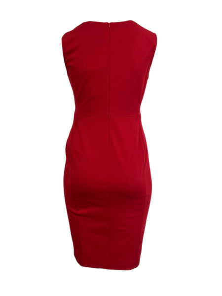 Marina Rinaldi Women's Rosso Olfatto Sleeveless Jersey Dress NWT