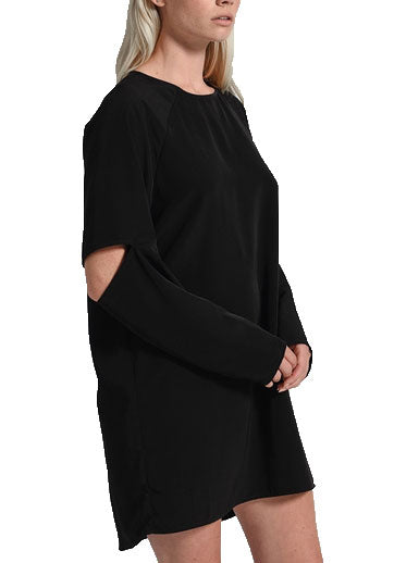One Teaspoon Women's Black Montague Cutaway Dress Size XXS NWT