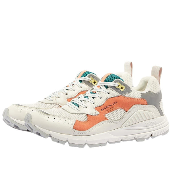 BRANDBLACK Women's White Nomo Lace Up Sneakers #428BB 7.5 NWB