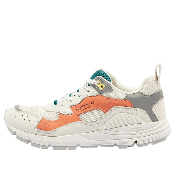 BRANDBLACK Women's White Nomo Lace Up Sneakers #428BB 7.5 NWB