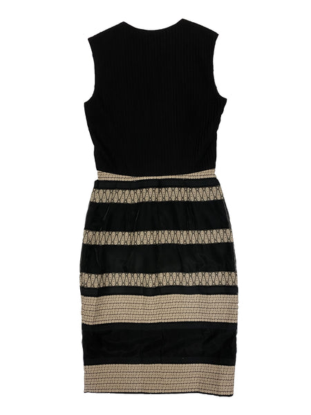 Hanley Mellon Women's Mallorca Jacquard Button Dress