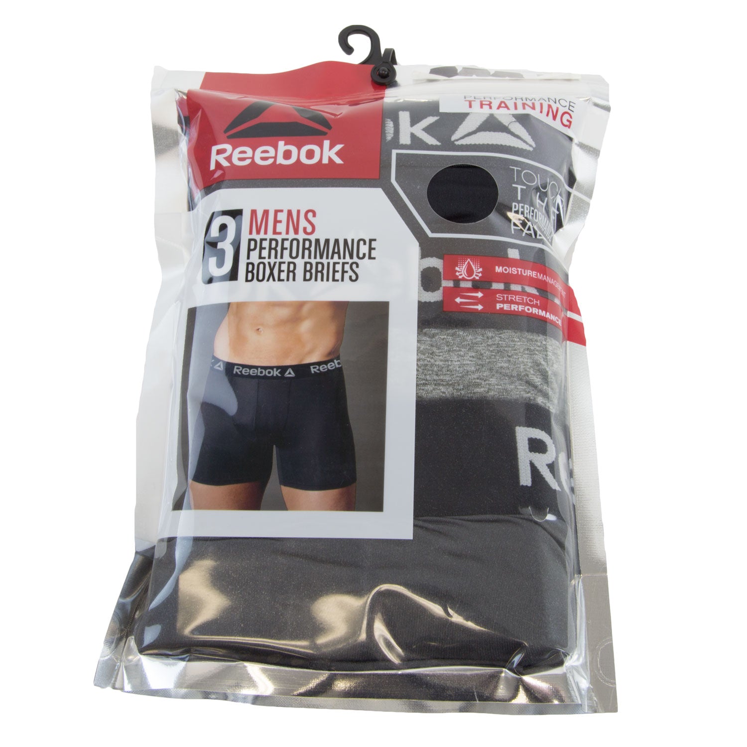 REEBOK Men's 3 Pack Performance Boxer Briefs NEW – Walk Into Fashion
