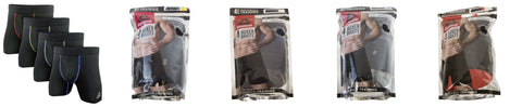 REEBOK Men's 4 Pack Stretch Performance Boxer Briefs NEW