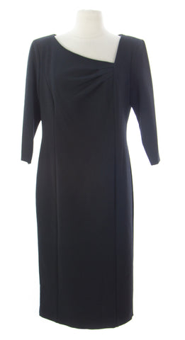 PERTE BY KRIZIA Women's Midnight Blue Sheath Dress 7631H0108134 $285 NEW