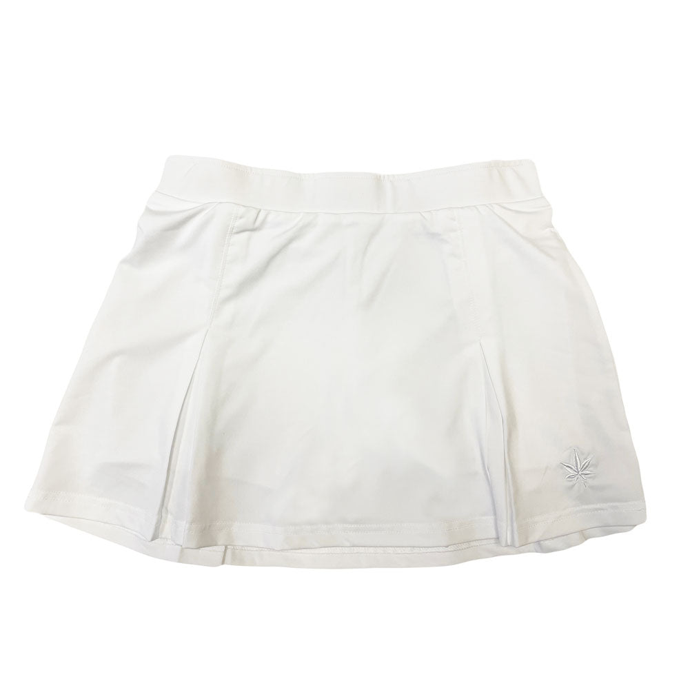 BOAST Women's White 2-Pleat Court Tennis Skirt $79 NEW