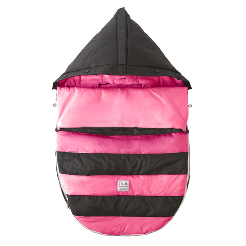 7AM Baby's Pink Bee Pod Footmuff #Pod10 18-3T NWT