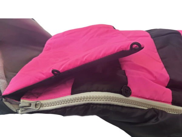 7AM Baby's Pink Bee Pod Footmuff #Pod10 18-3T NWT