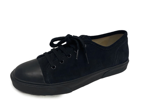 A.P.C. Men's Dark Navy Suede Tennis Shoes US 7 / FR 40 $170 NWOB