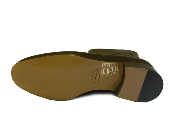 A.P.C. Women's Brown Leather Ankle Boots US 7 / FR 37 $515 NWOB