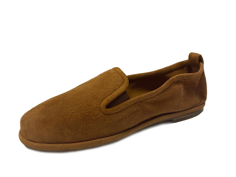 A.P.C. Women's Chestnut Suede Smoking Slippers US 5 / FR 35 $260 NWOB