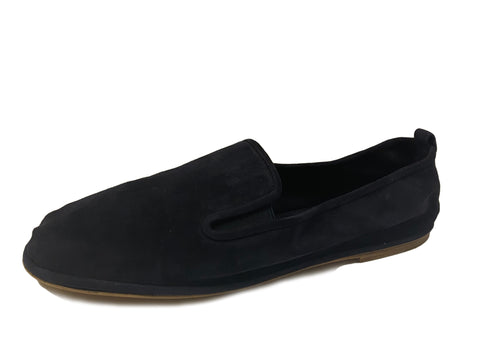 A.P.C. Men's Dark Navy Suede Smoking Slippers $275 NWOB