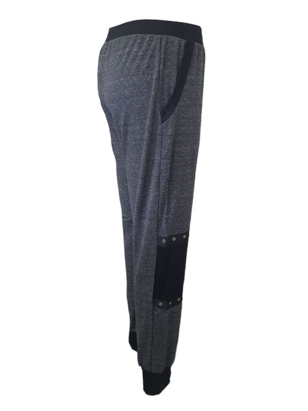 TEREZ Women's Grey Charcoal French Terry Pants #22577785 Small NWT