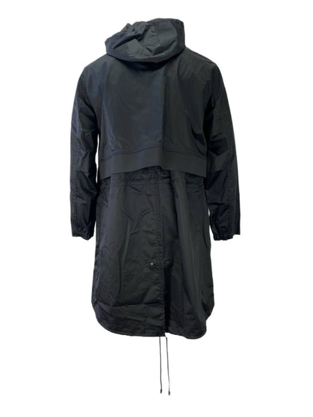 TIM COPPENS Men's Black Cotton Hooded Parka Size L NWT