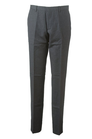 J. LINDEBERG Men's Grey Melange Paulie Brushed Flannel Pants Sz 46 $245 NWT
