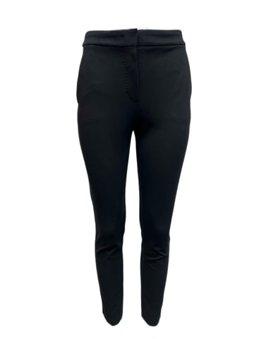 Max Mara Women's Black Pegno High Rise Slim Pants Size 2 NWT