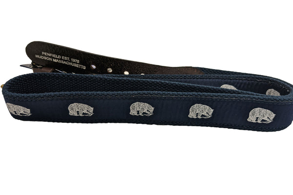 Penfield Navy Bears Eaton Belt Size Small/Medium NWT